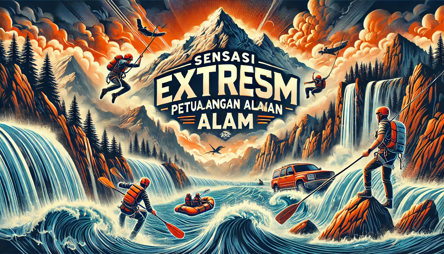 Sensasi Ekstrem Petualangan Alam