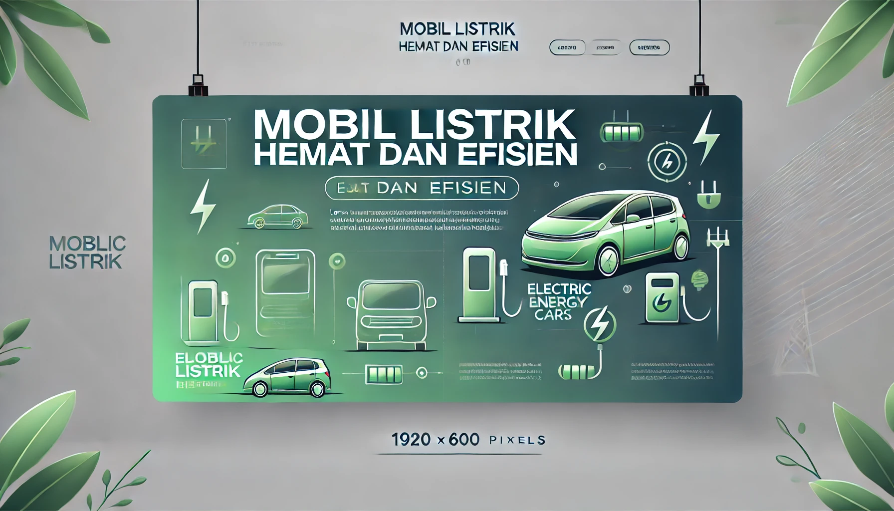 Mobil Listrik Hemat dan Efisien
