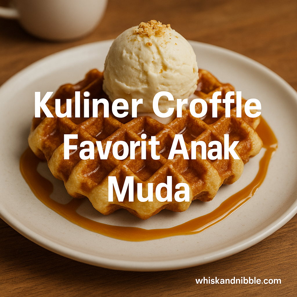 Kuliner Croffle Favorit Anak Muda
