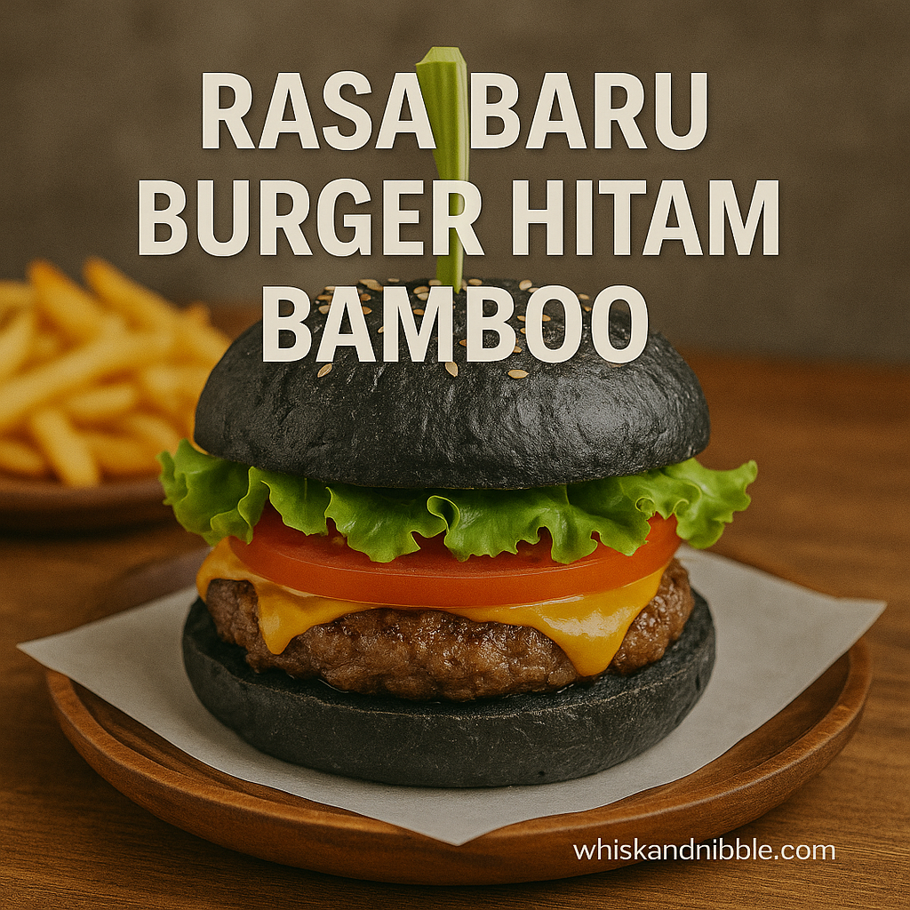Rasa Baru Burger Hitam Bamboo