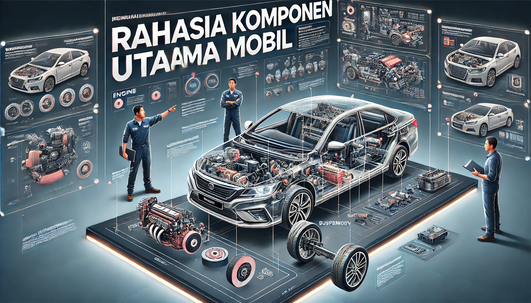 Rahasia Komponen Utama Mobil