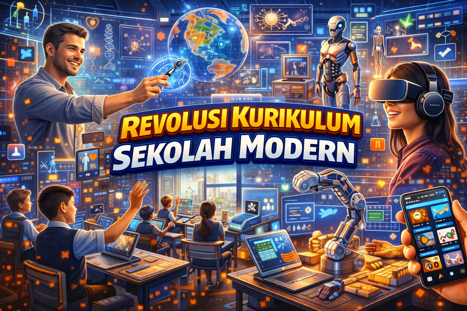 Revolusi Kurikulum Sekolah Modern