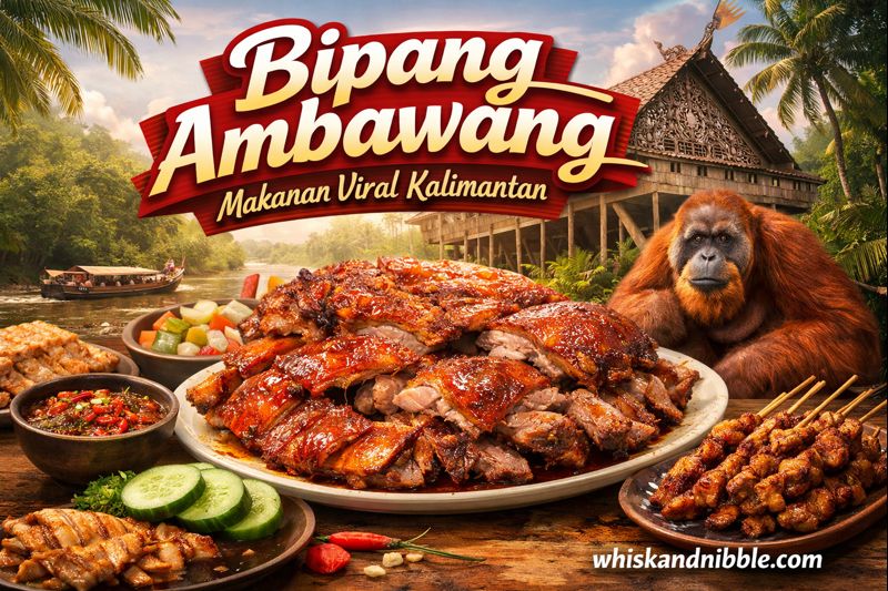 Bipang Ambawang Makanan Viral Kalimantan