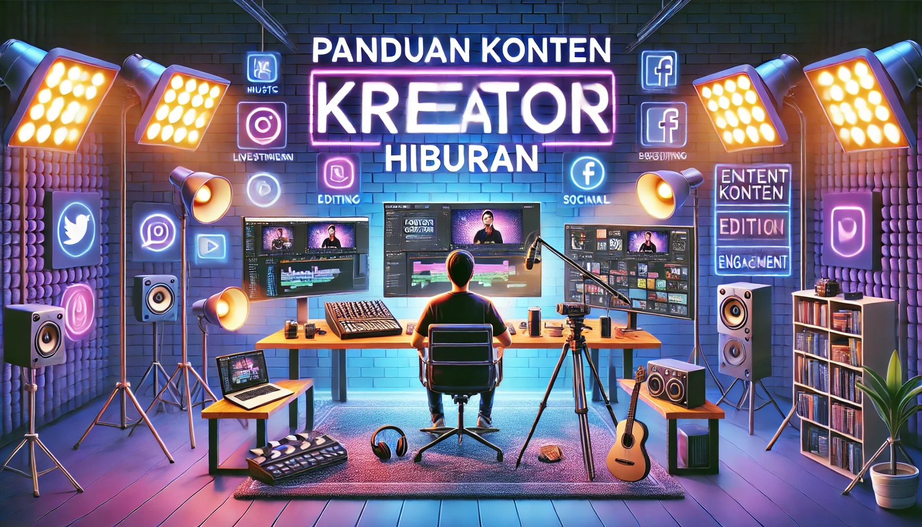 Panduan Konten Kreator Hiburan