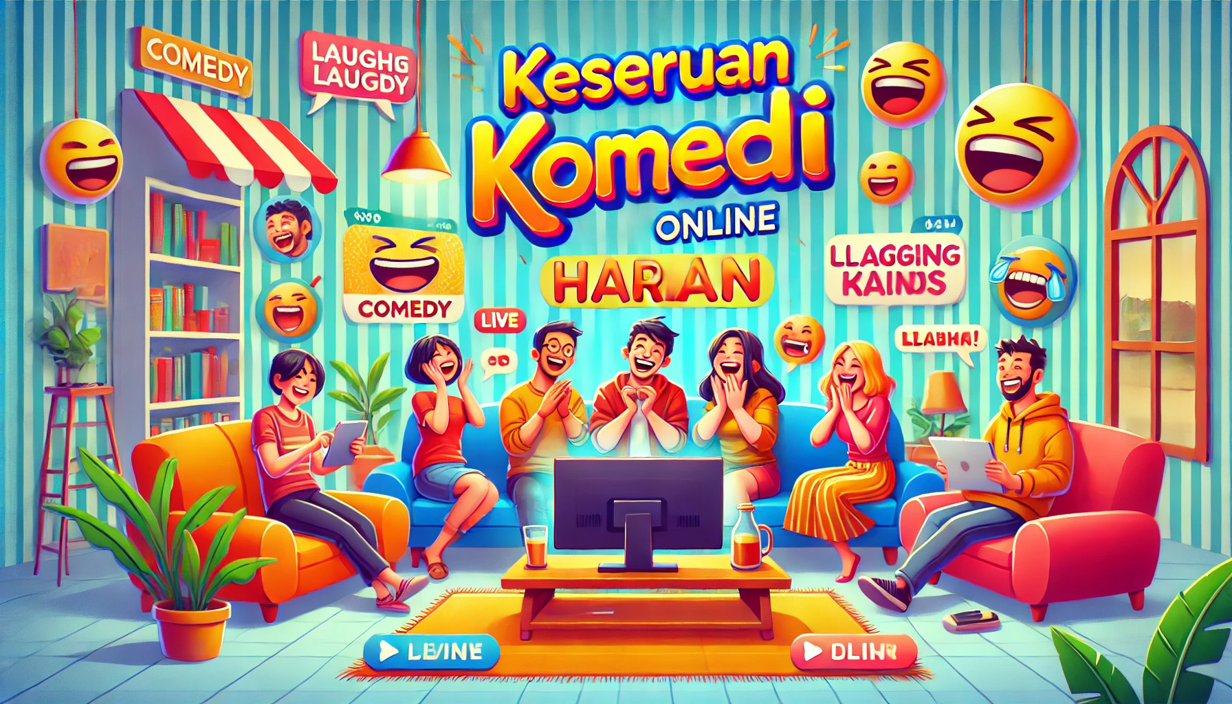 Keseruan Komedi Online Harian