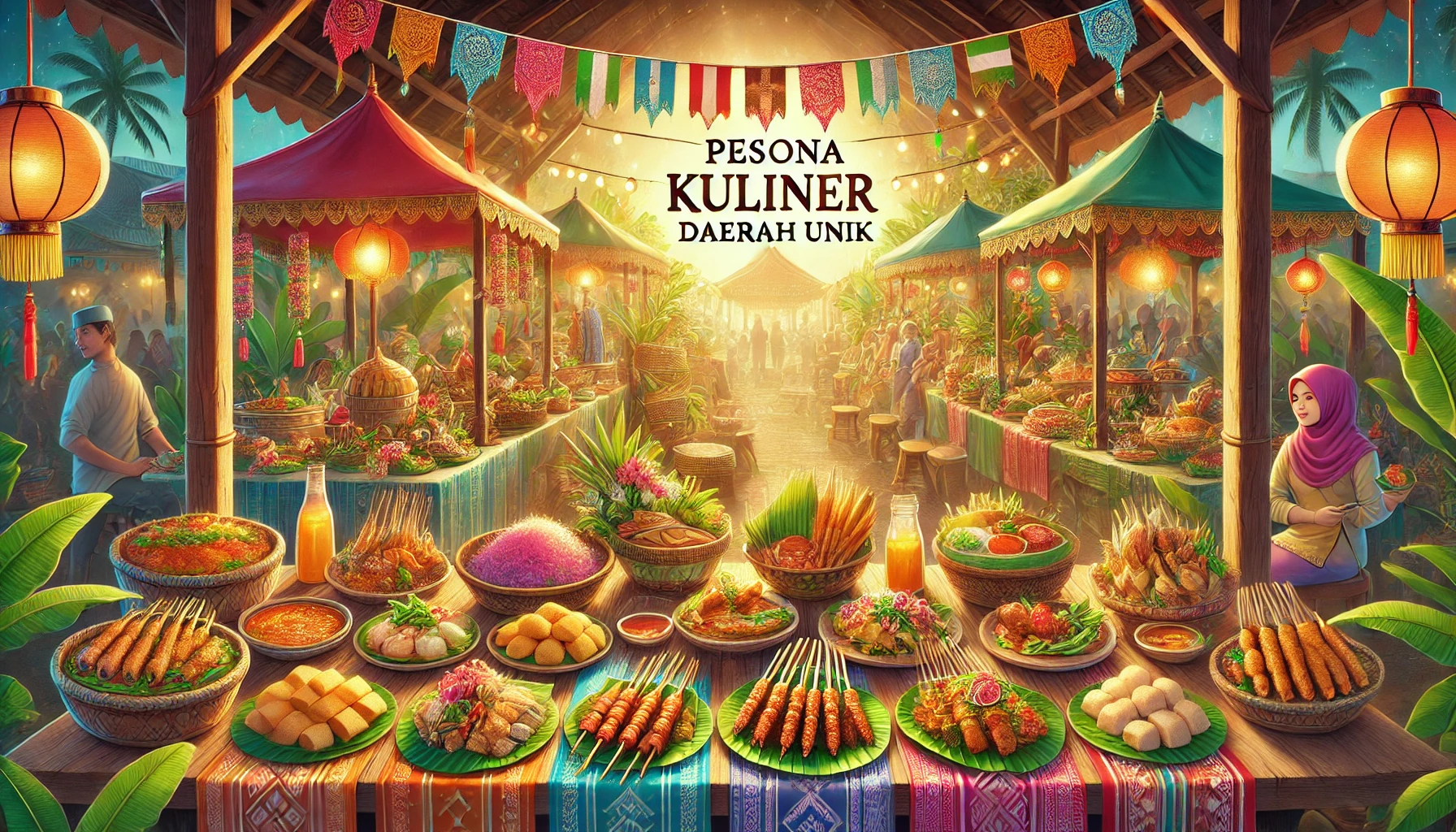 Pesona Kuliner Daerah Unik