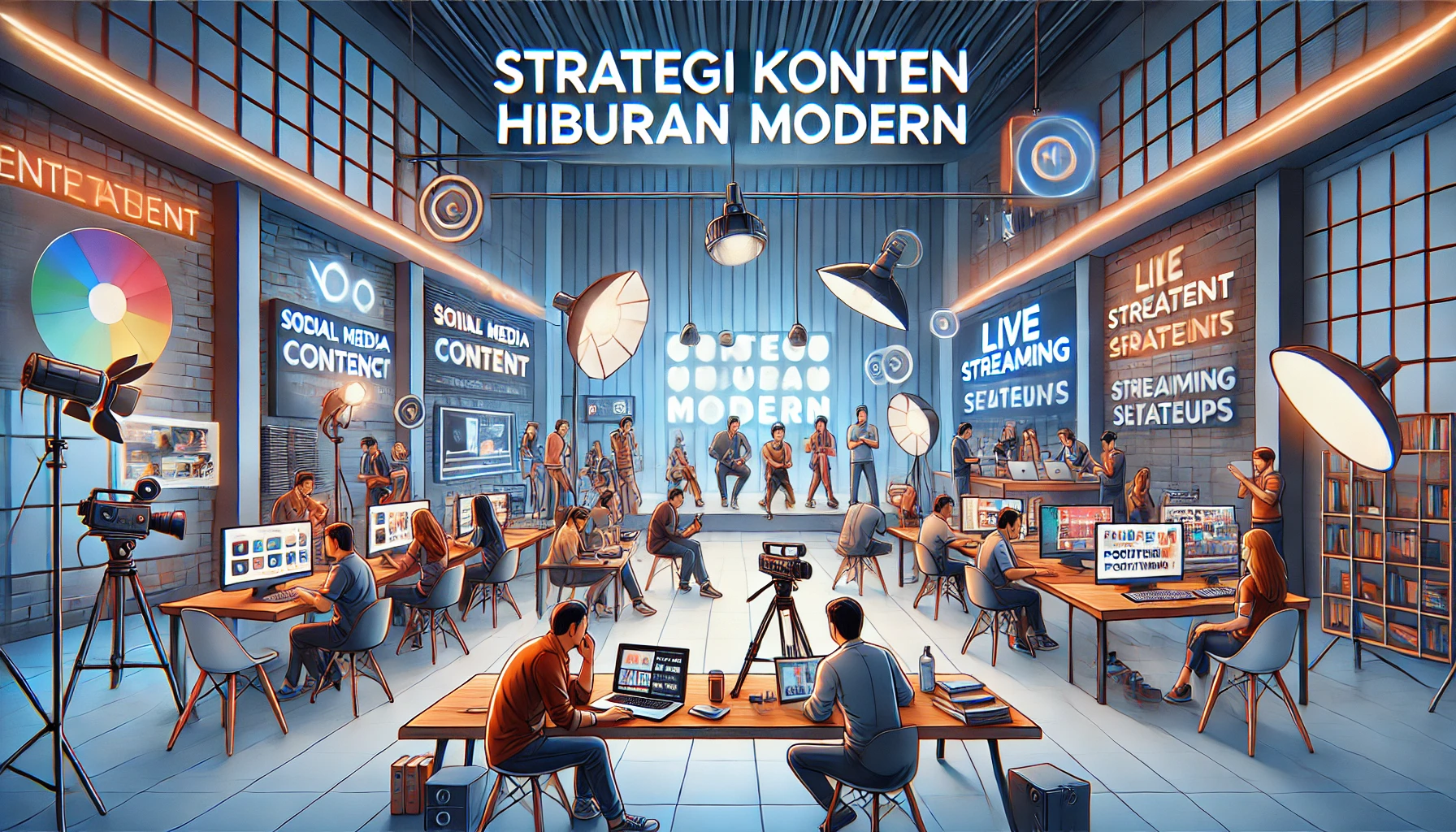 Strategi Konten Hiburan Modern