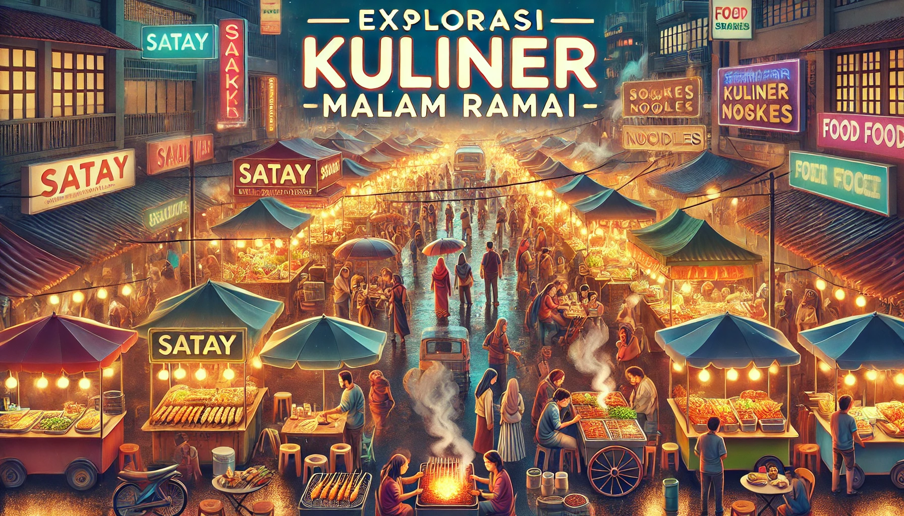 Eksplorasi Kuliner Malam Ramai