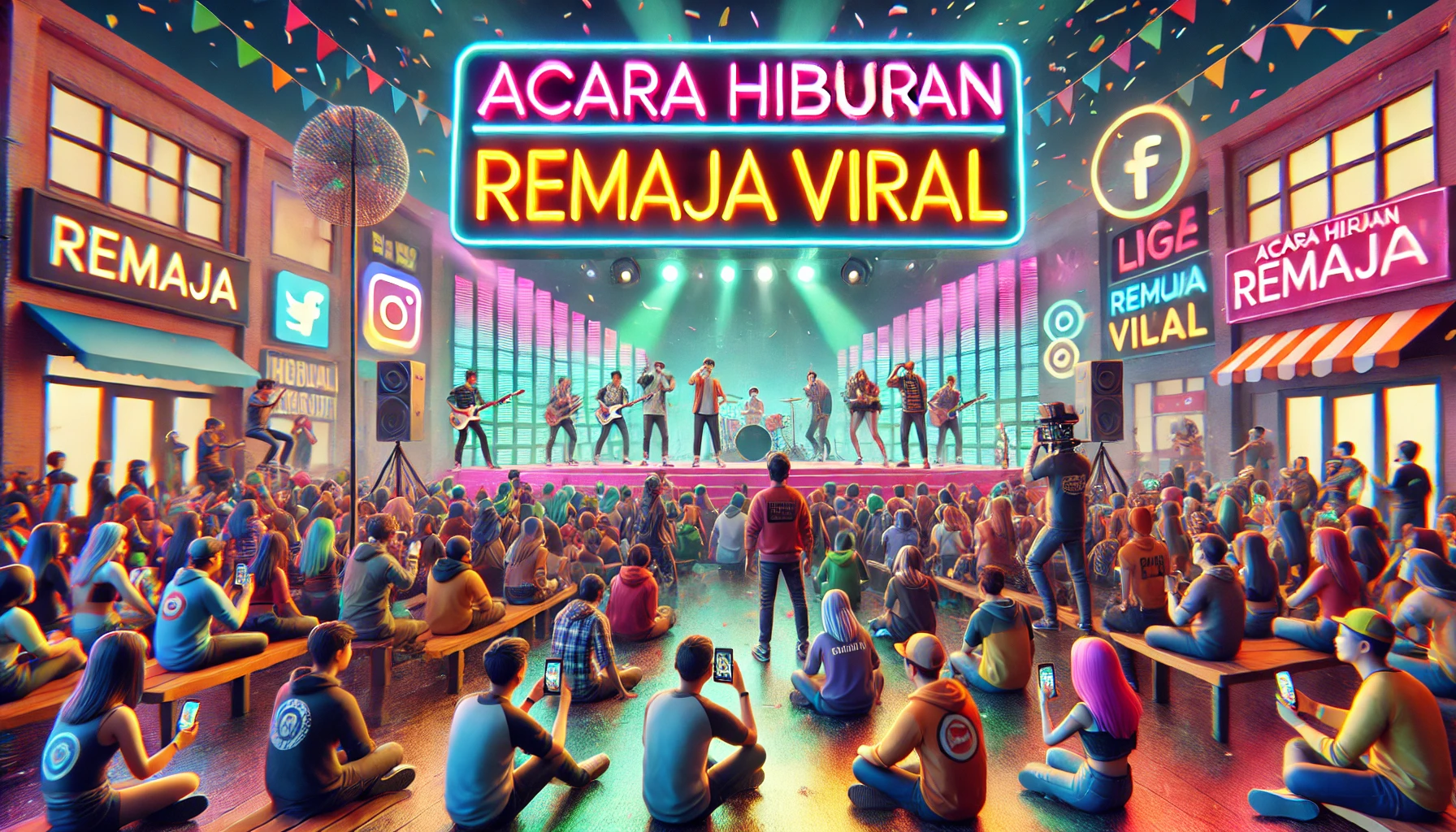 Acara Hiburan Remaja Viral