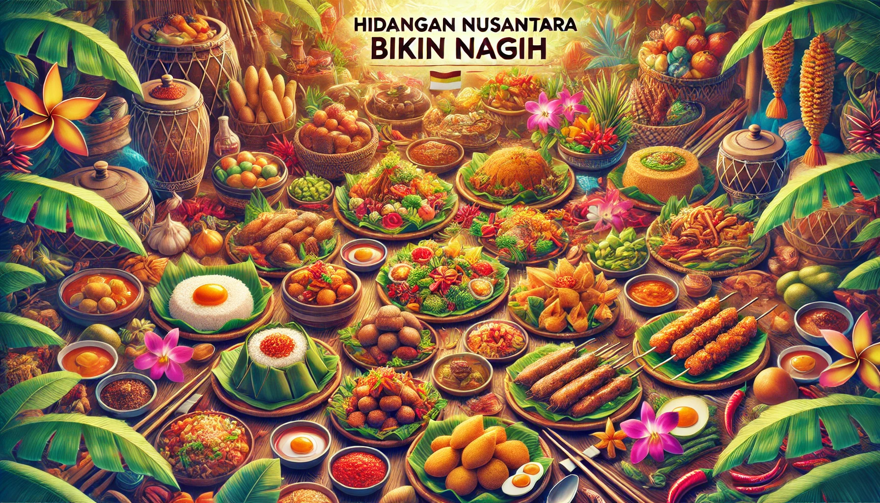 Hidangan Nusantara Bikin Nagih