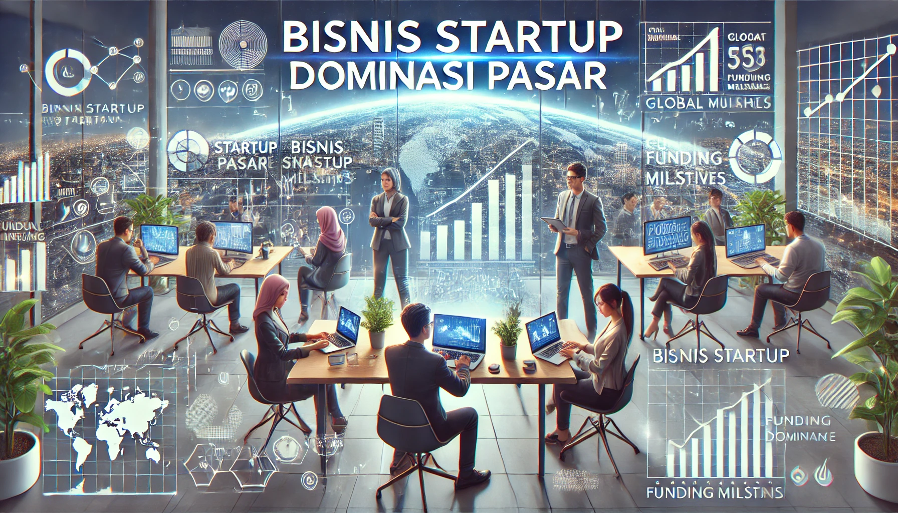 Bisnis Startup Dominasi Pasar