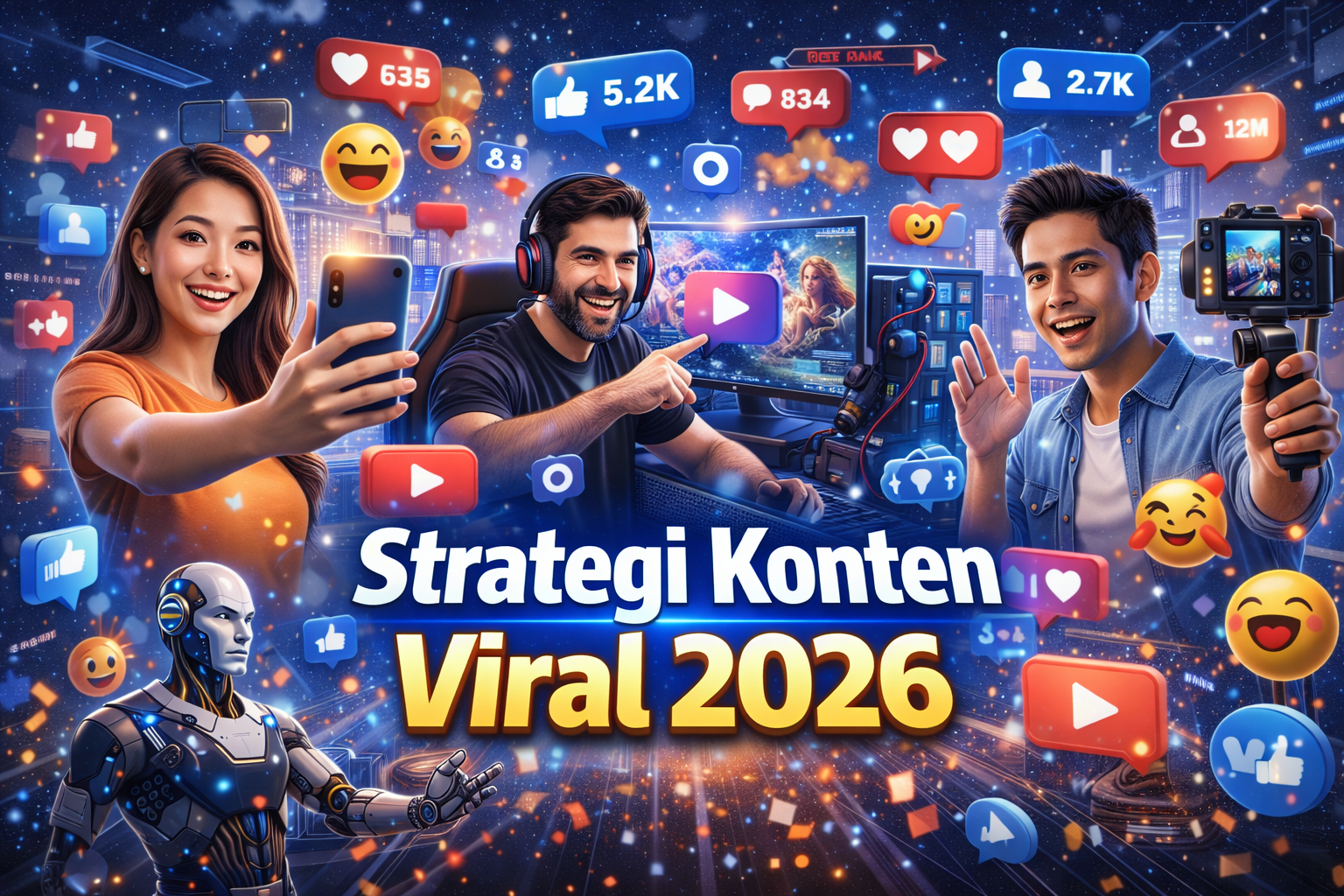 Strategi Konten Viral 2026