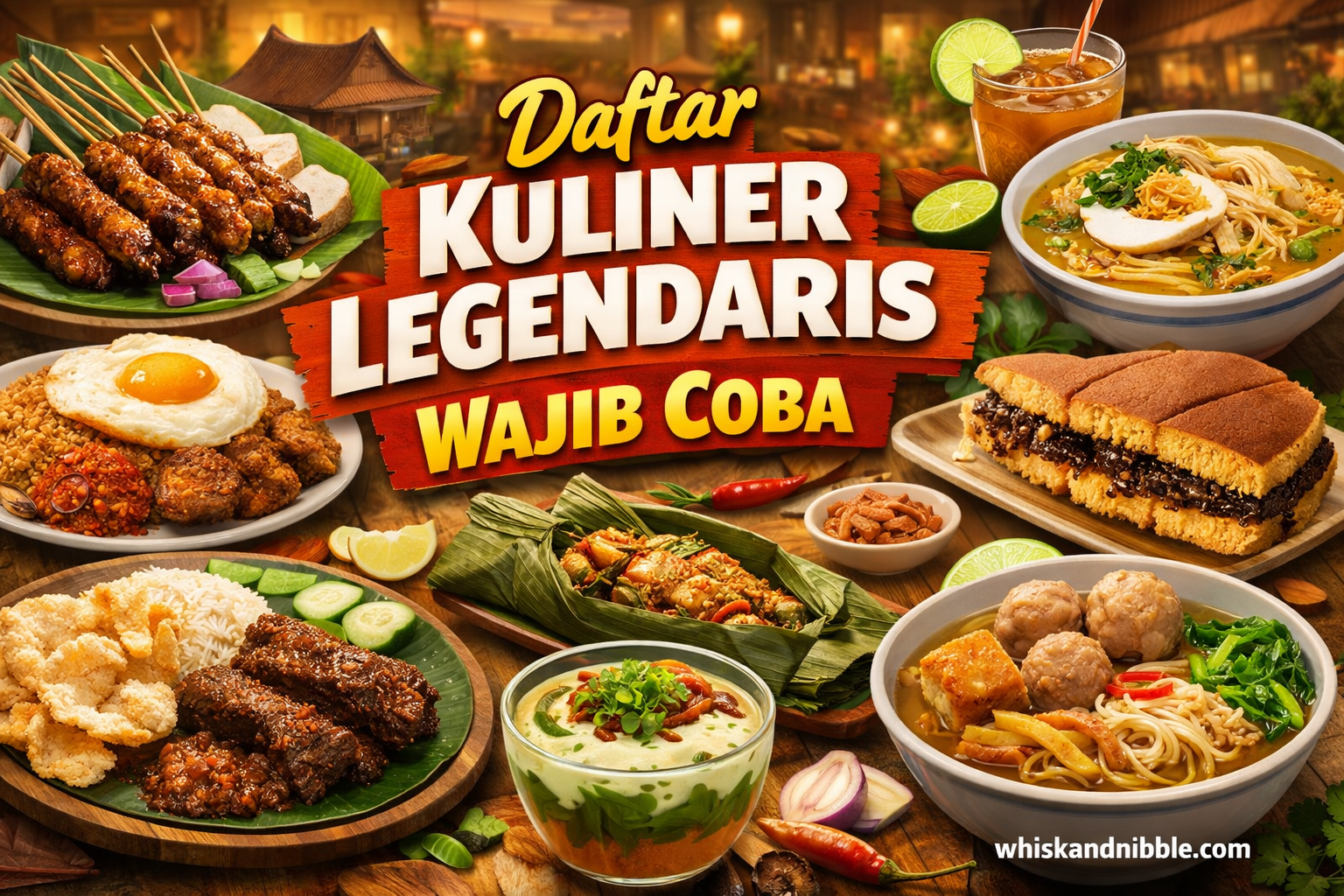Daftar Kuliner Legendaris Wajib Coba