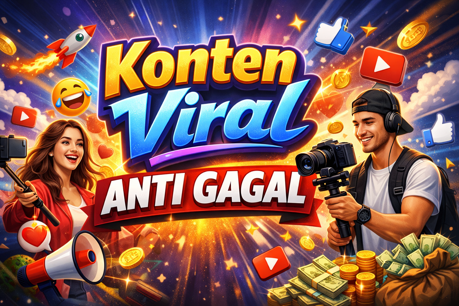 Konten Viral Anti Gagal