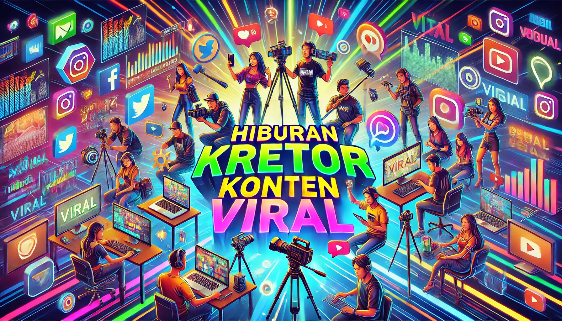 Hiburan Kreator Konten Viral